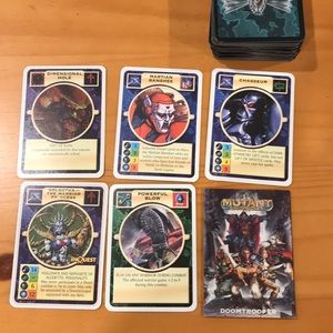 1994 Doomtrooper cards w/original inst. booklet